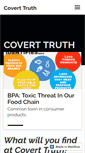 Mobile Screenshot of coverttruth.com